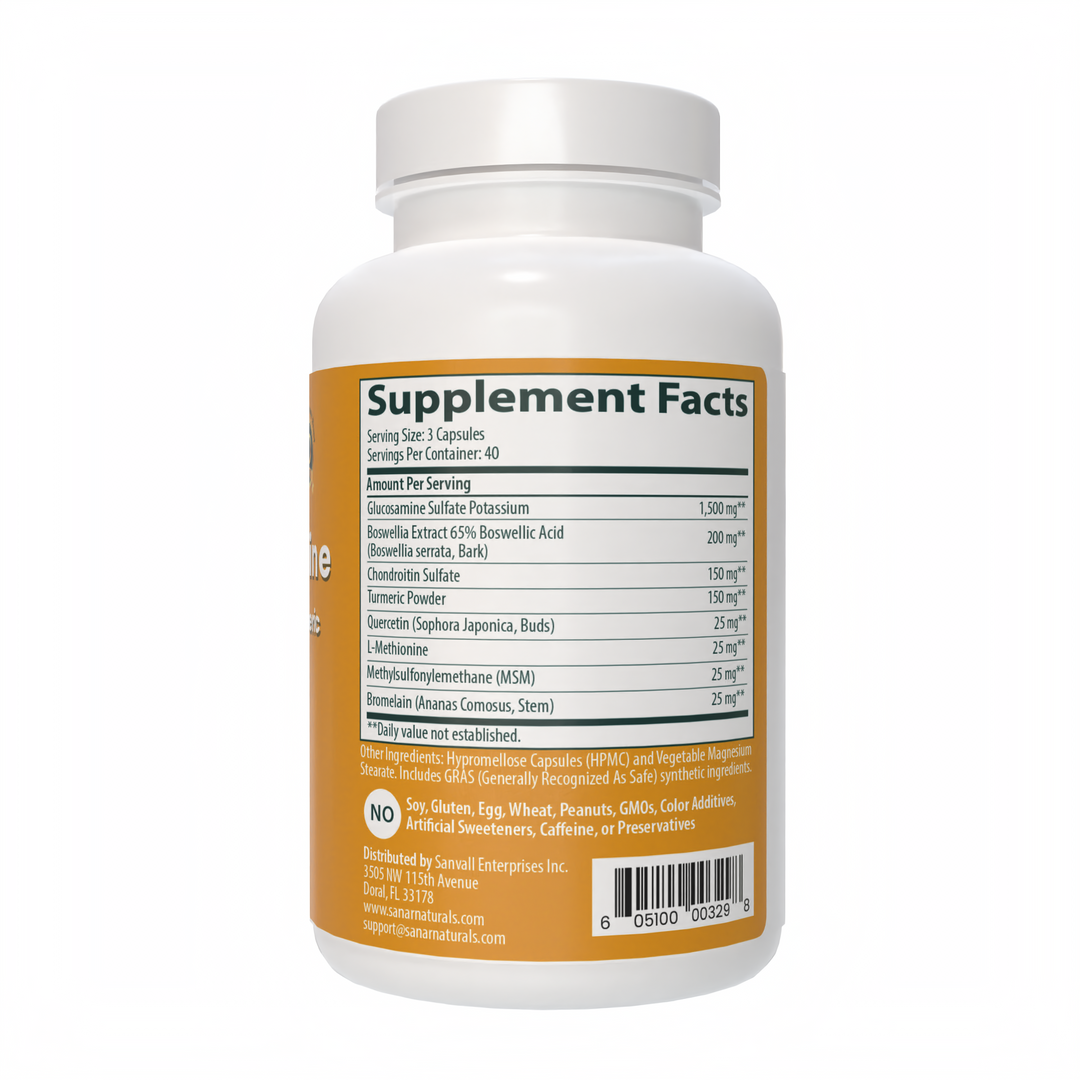 Glucosamine Supplement, 120 Capsules