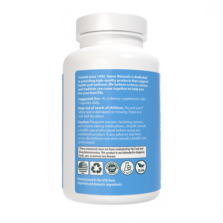 Ashwagandha Supplement, 120 Capsules