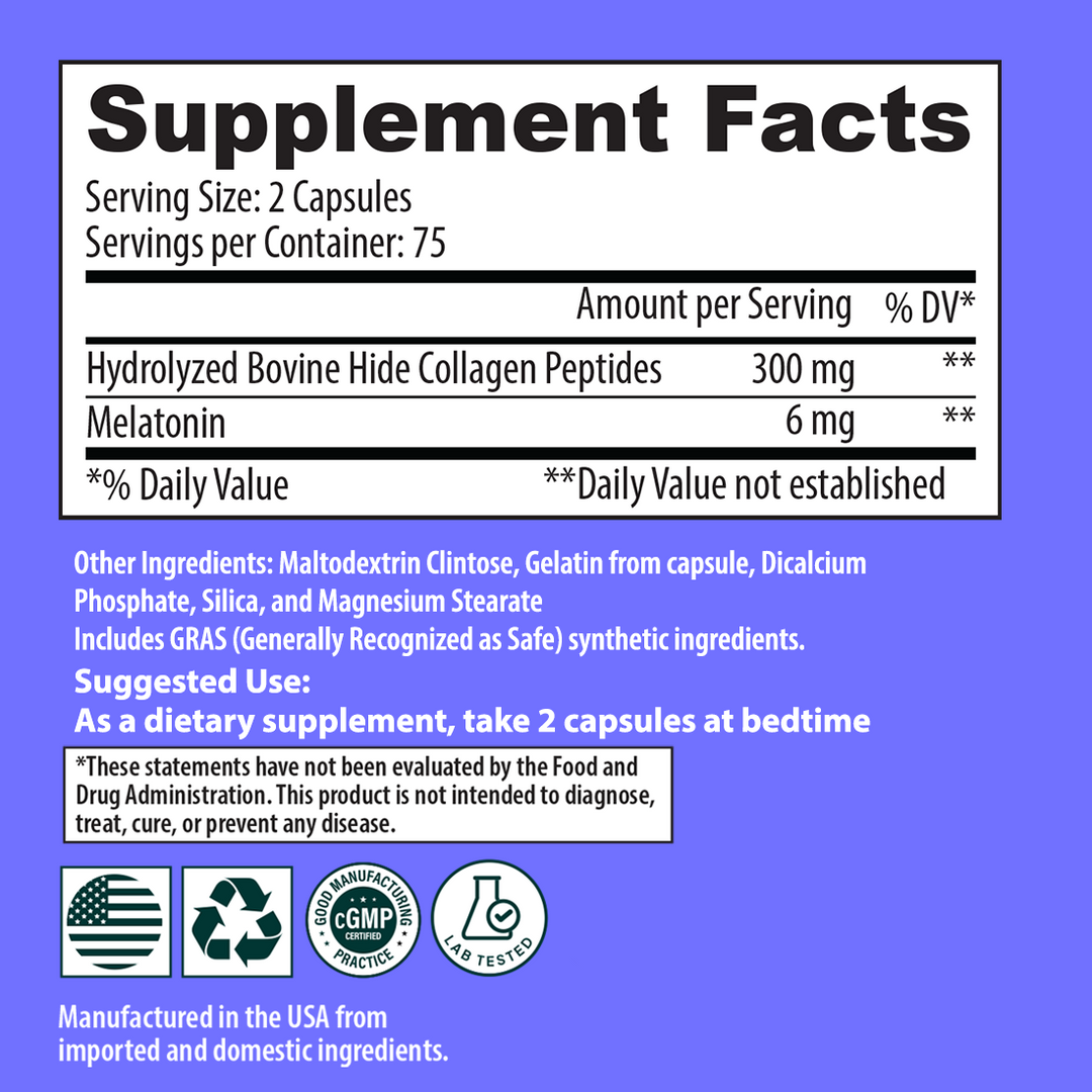 Collagen Beauty Sleep, 150 Capsules