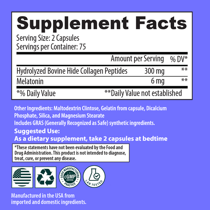 Collagen Beauty Sleep, 150 Capsules