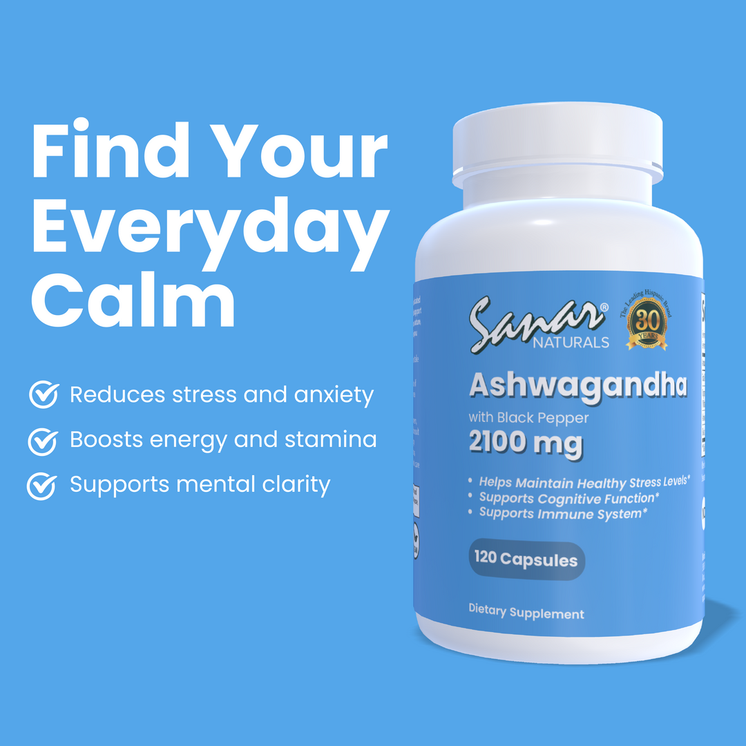 Ashwagandha Supplement, 120 Capsules