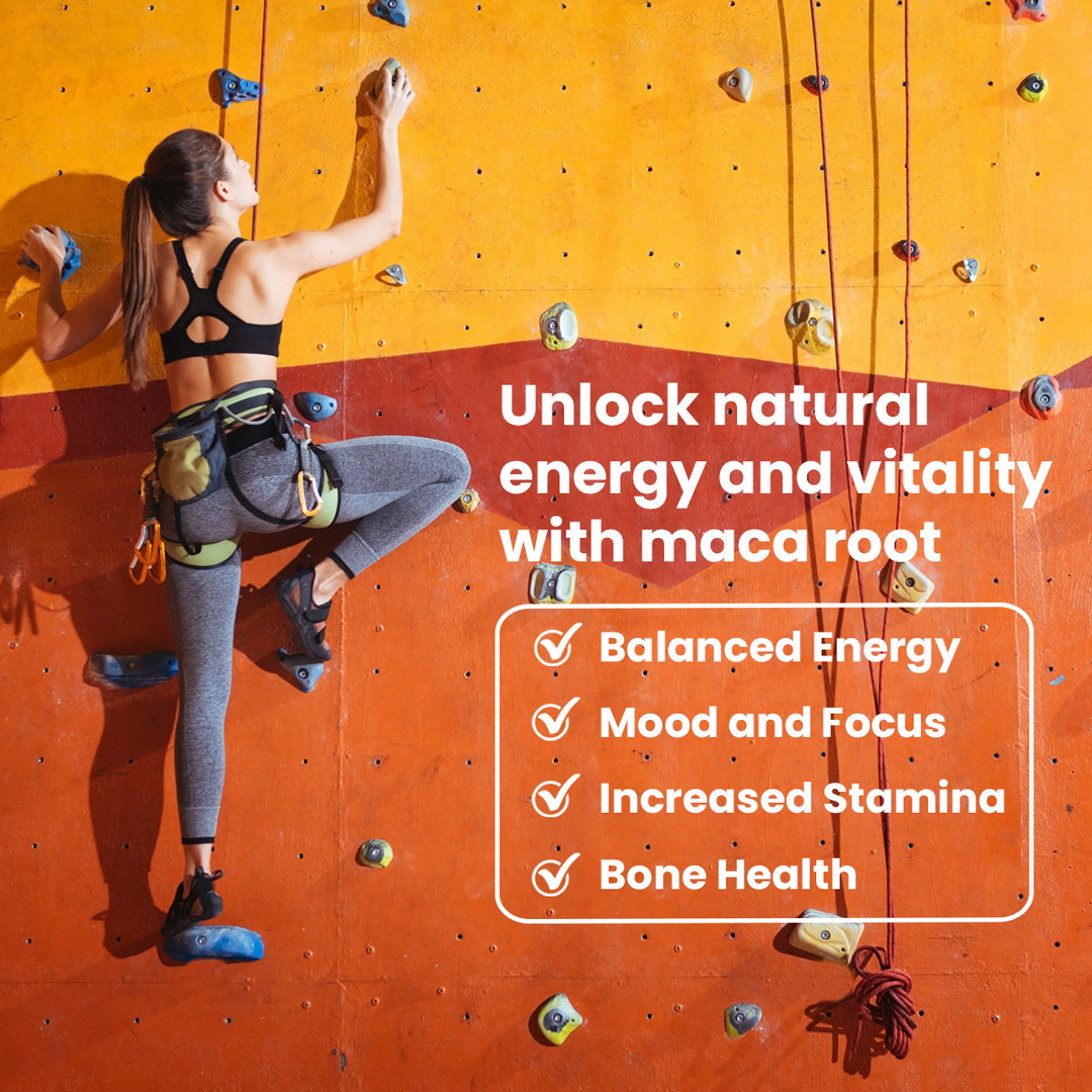 Maca Root Supplement, 120 Capsules