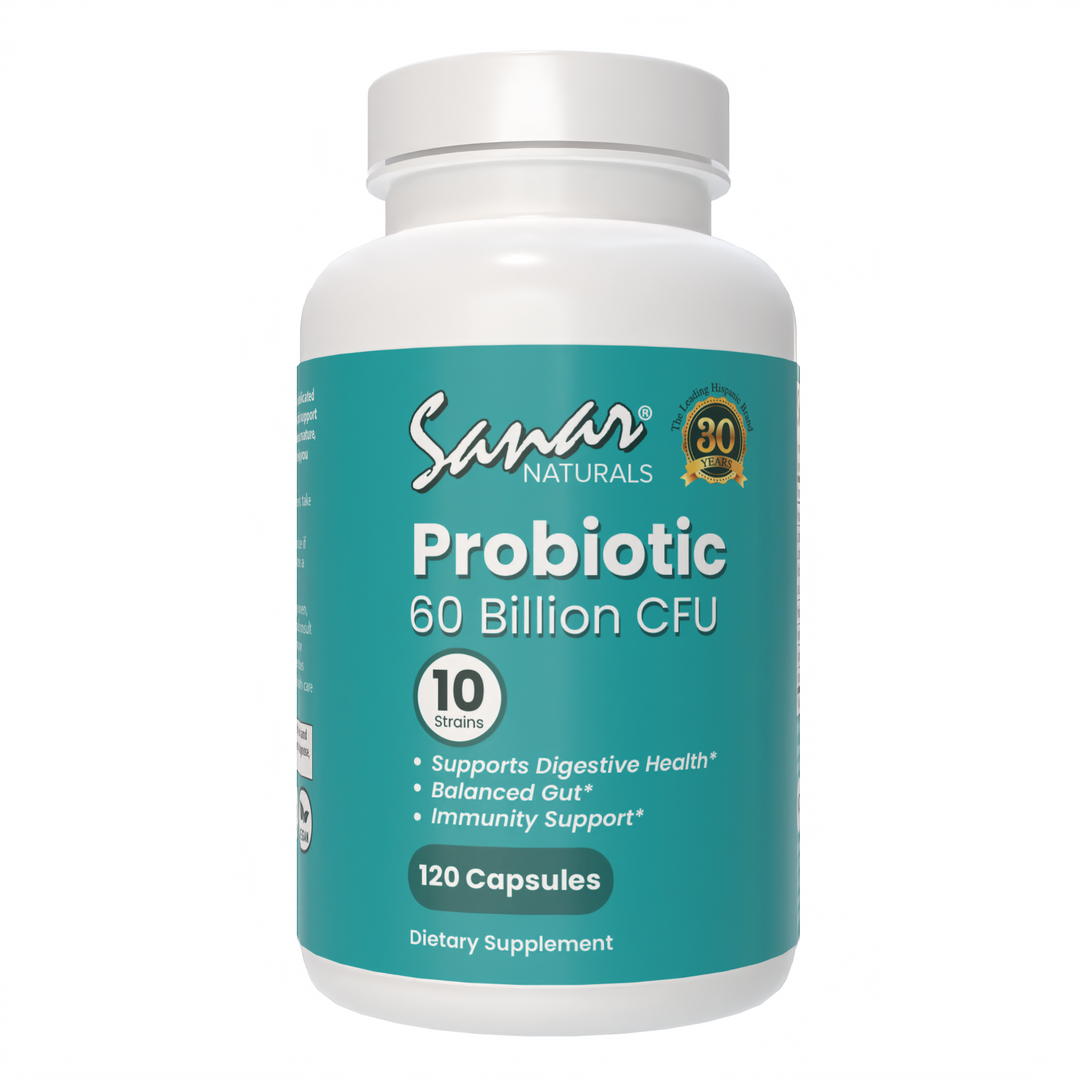 Probiotic - 60 Billion CFU, GLP-1 Support - 120 Capsules