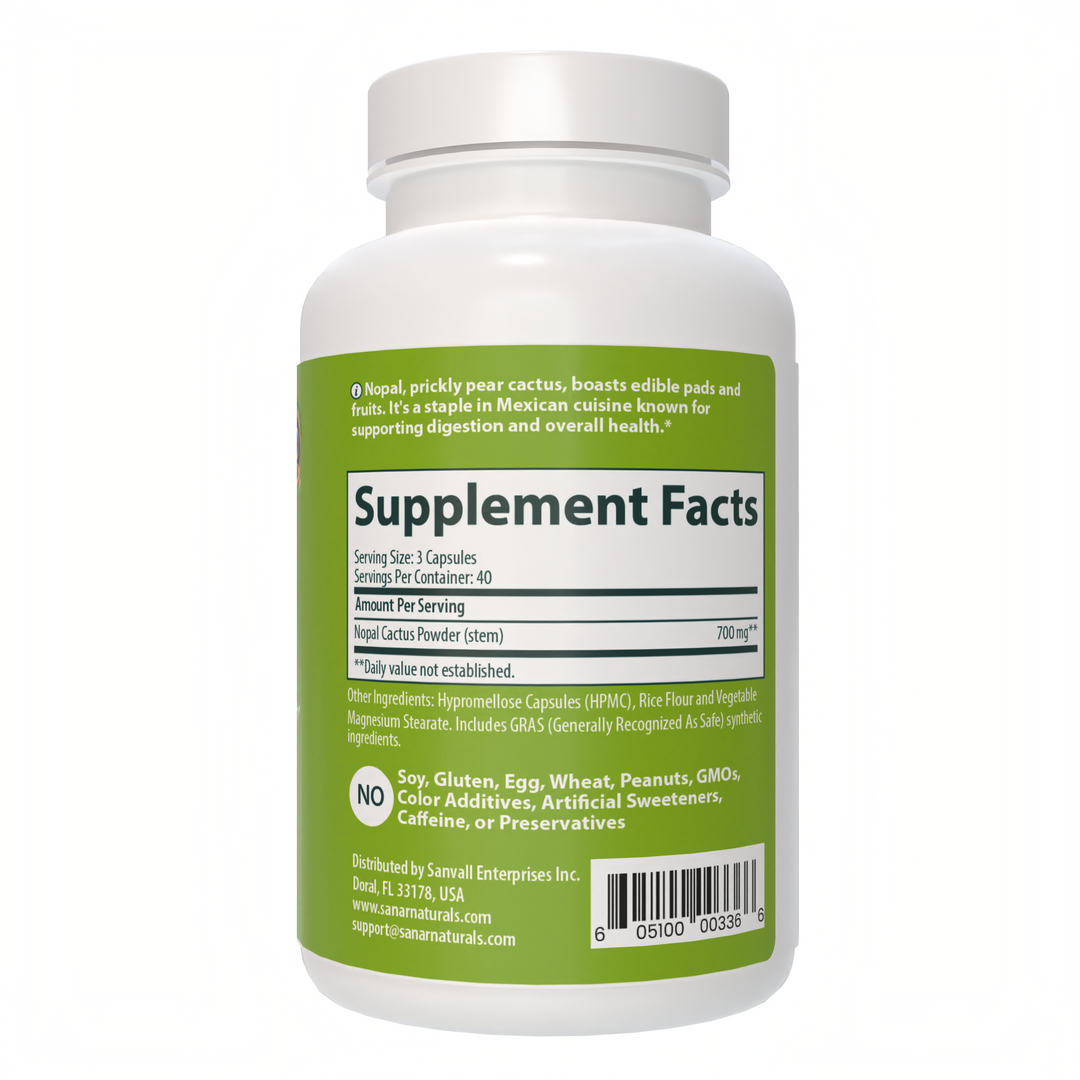Nopal Supplement, 120 Capsules