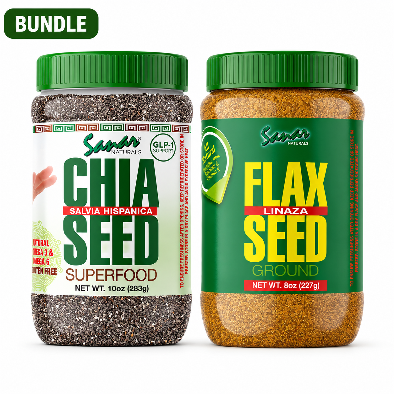 Chia Seed & Flax Seed Bundle