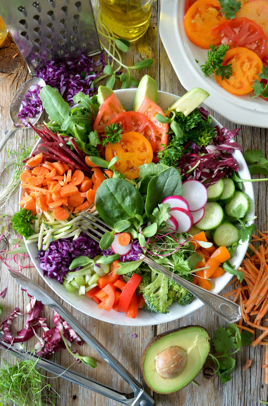 Fresh herbal digestive ingredients for colon health and gut wellness