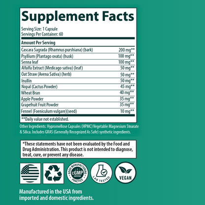 Colon Cleanser Maximum Relief, 60 Capsules