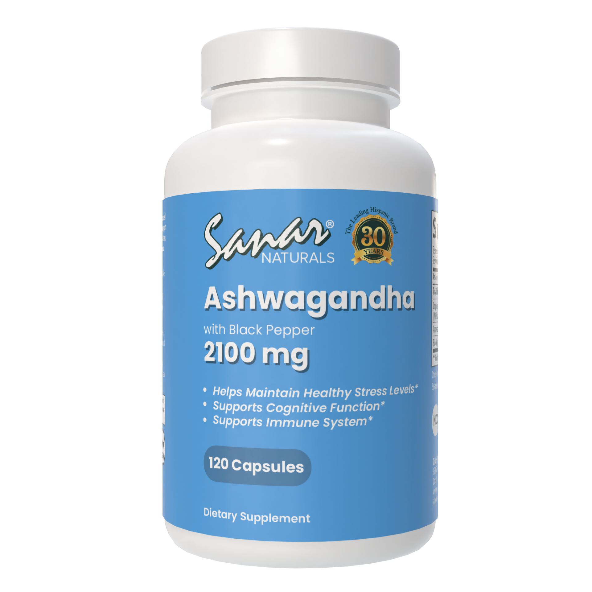 Ashwaghanda  Supplement, 120 Capsules