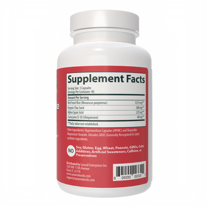 Red Yeast Rice, CoQ10, 120 ct