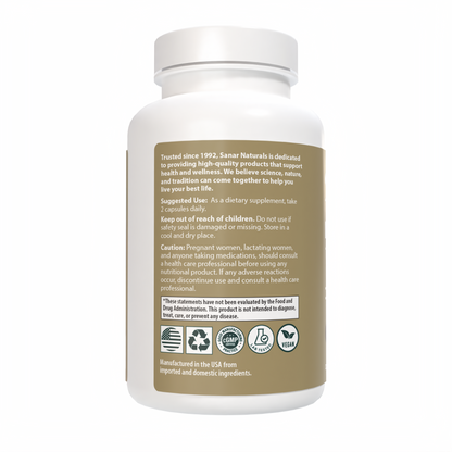 Maca Root Supplement, 120 Capsules