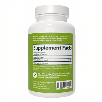 Nopal Supplement, 120 Capsules