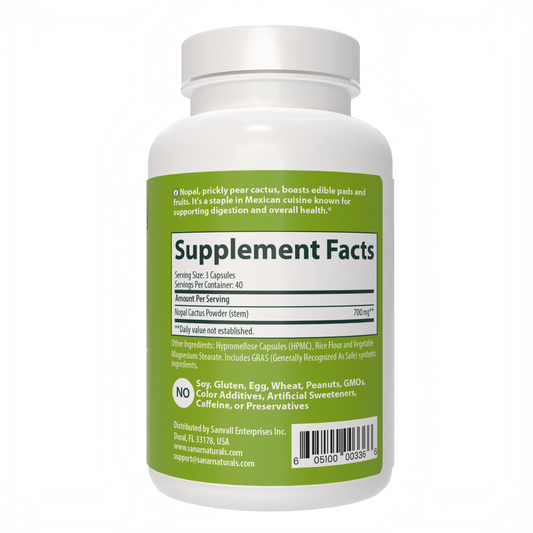 Nopal Supplement, 120 ct