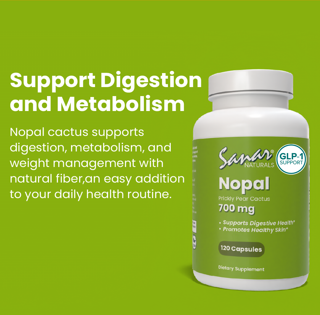 nopal prickly pear cactus pills Nopal Supplement, 120 Capsules – Sanar Naturals