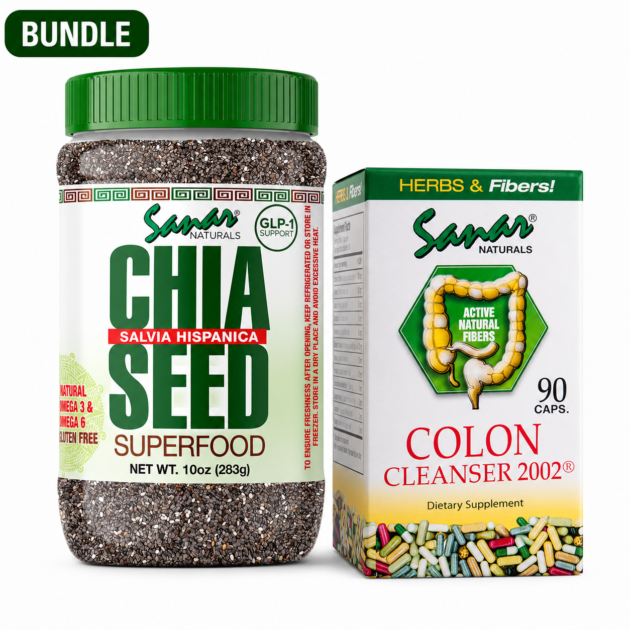 Chia Seed & Colon Cleanser Bundle
